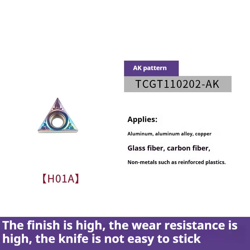 6006 CNC Aluminum Lathe Metal Ceramic Turning Inserts Nano-coated Cylindrical WNMG Bore CCMTAPMT Milling Inserts Shandong Denso Pricision Tools Co.,Ltd.
